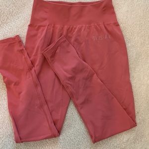 Gymshark Salmon workout leggings